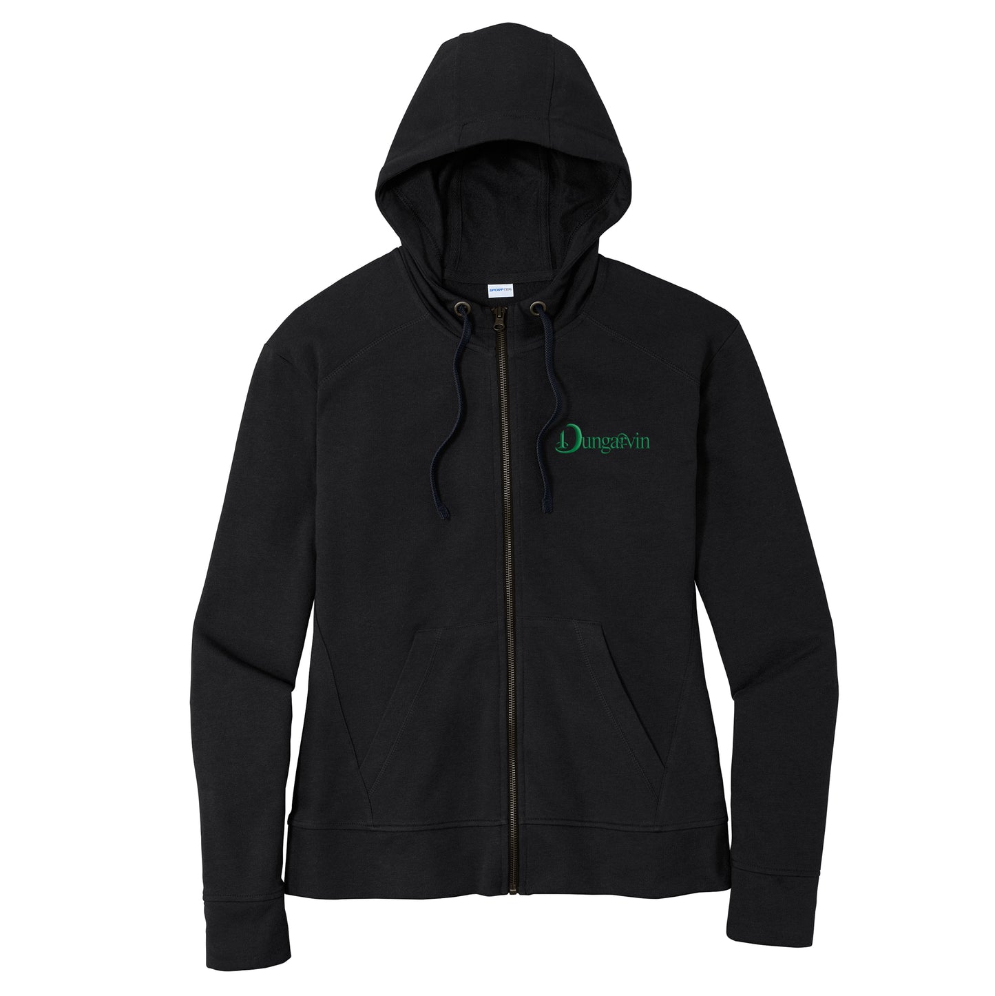 Ladies Full-Zip Hooded Sweatshirt