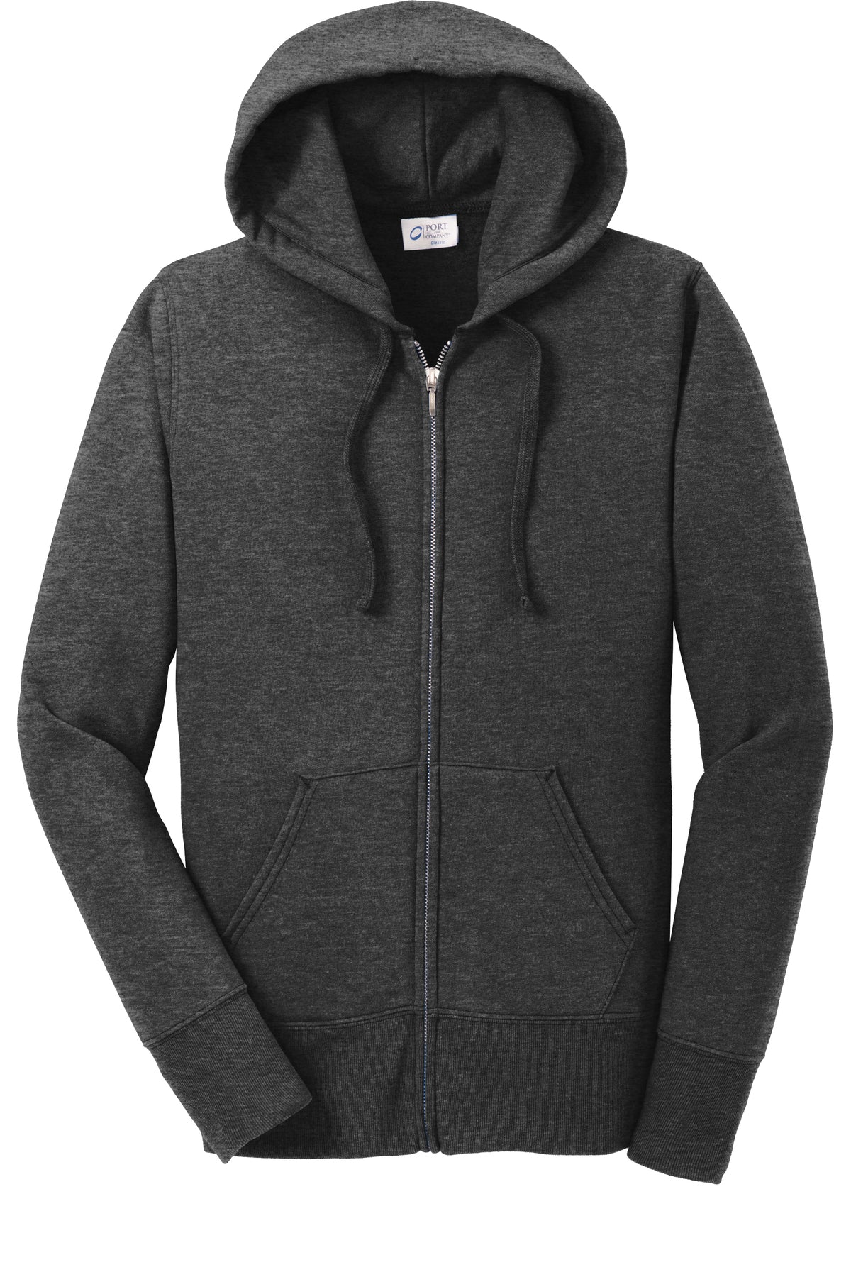 Ladies Full-Zip Hooded Sweatshirt