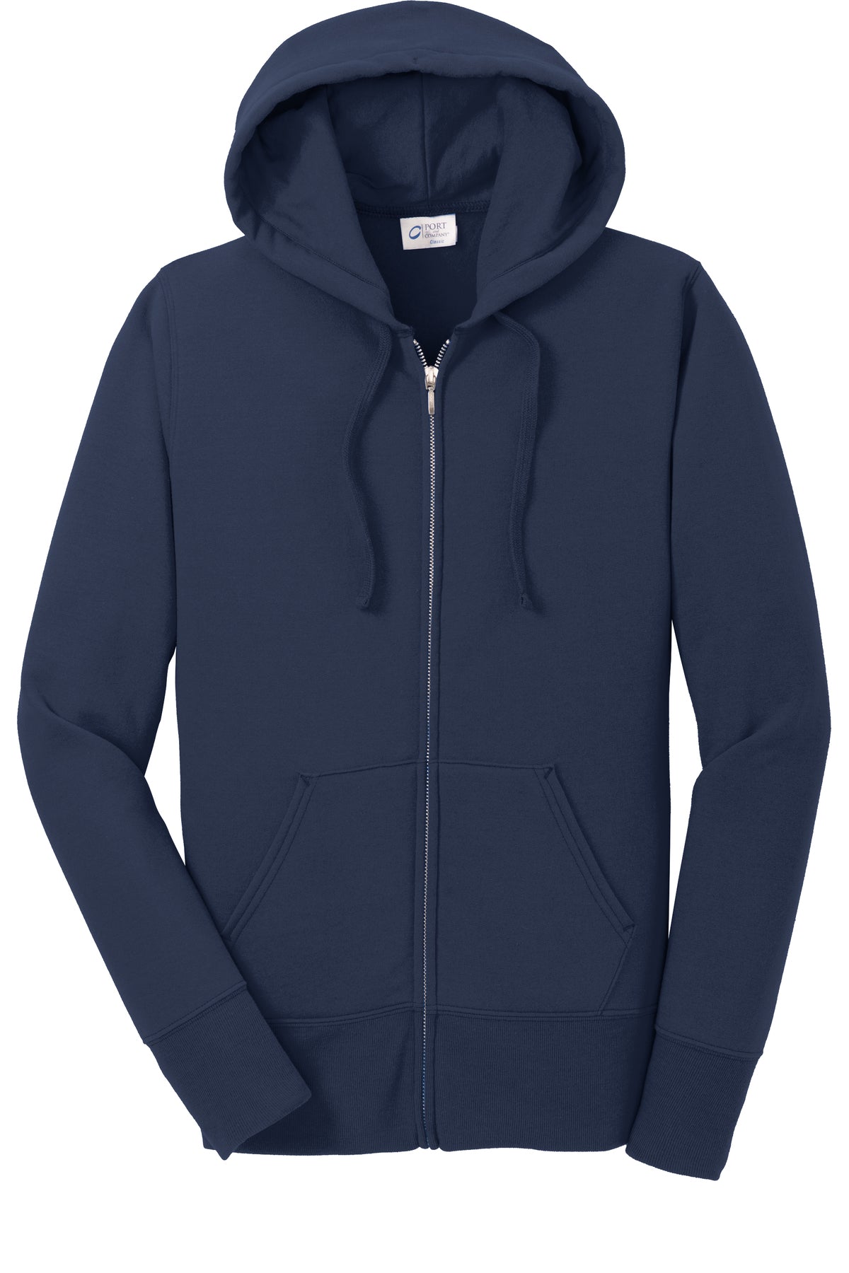 Ladies Full-Zip Hooded Sweatshirt