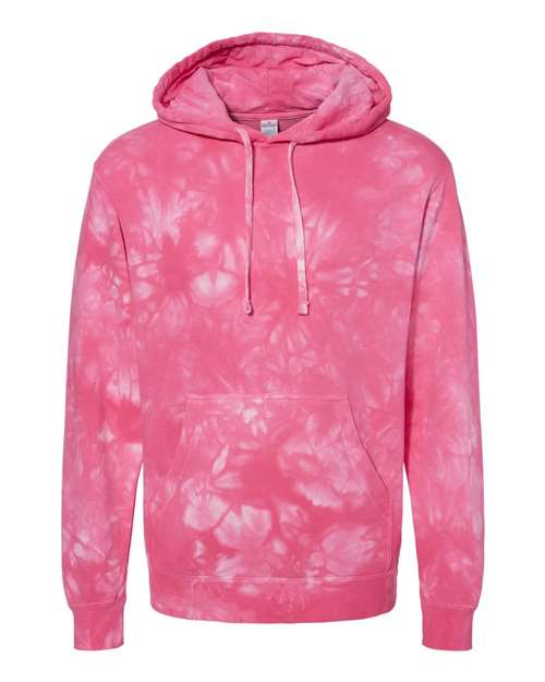 Tie-Dyed Hooded Sweatshirt