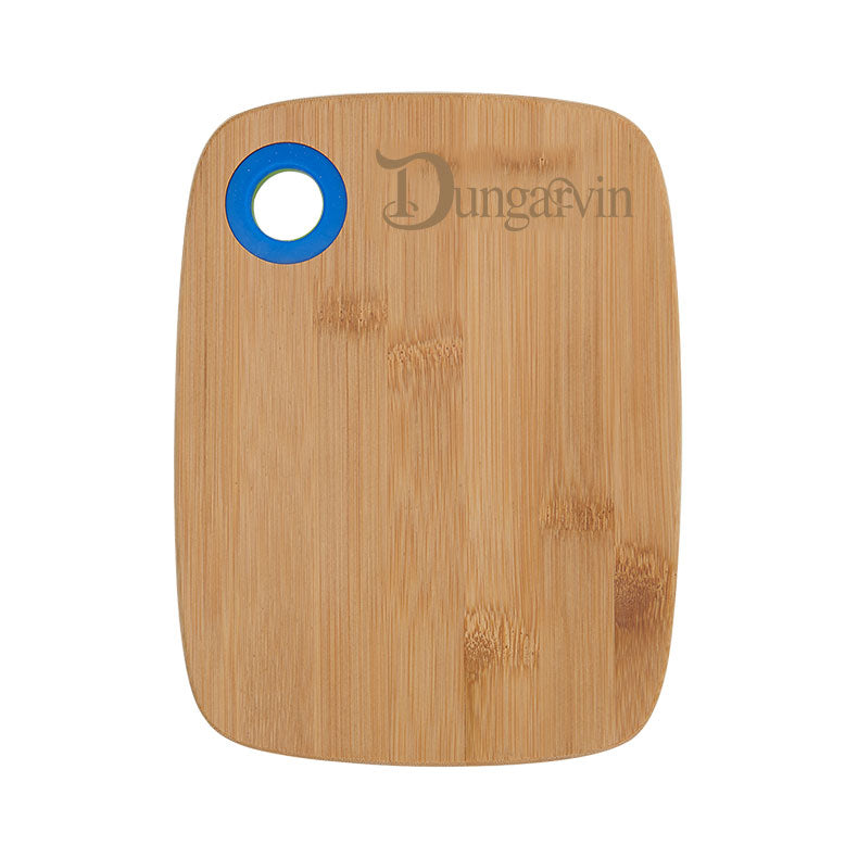 Small Bamboo Cutting Board with Silicone Ring