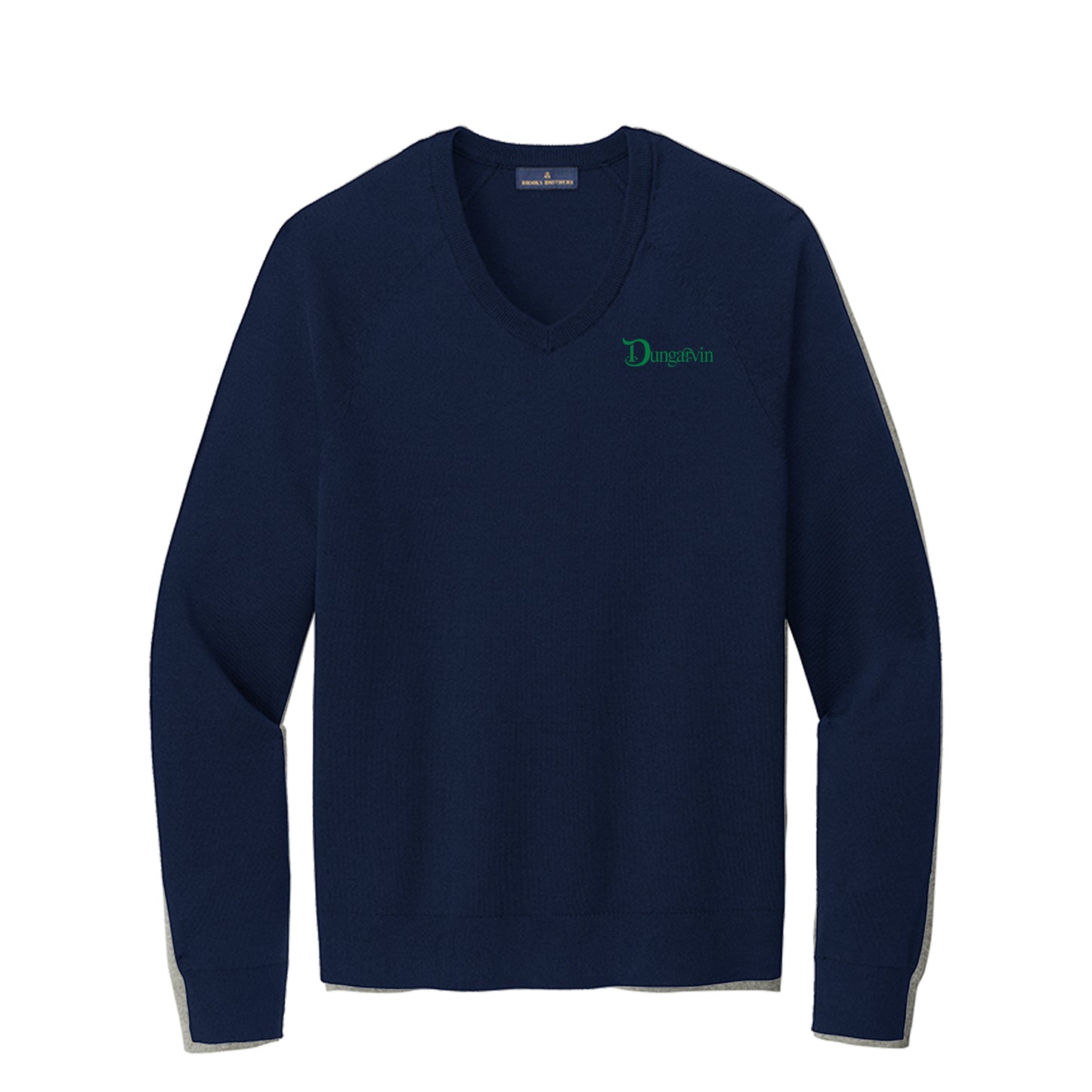 Men's Brooks Brothers® Cotton Stretch V-Neck Sweater