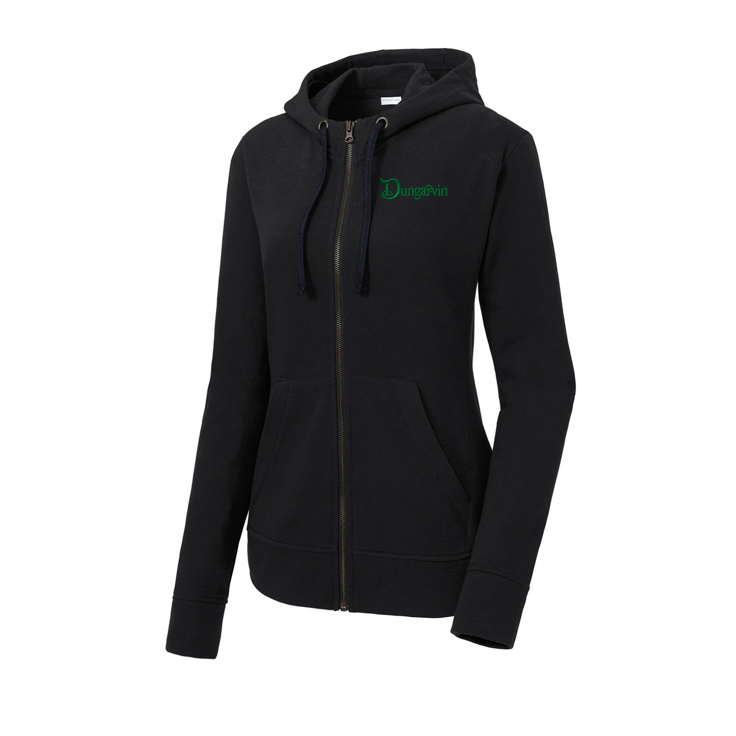 Sport-Tek® Women's PosiCharge® Tri-Blend Wicking Fleece Full-Zip Hooded Jacket