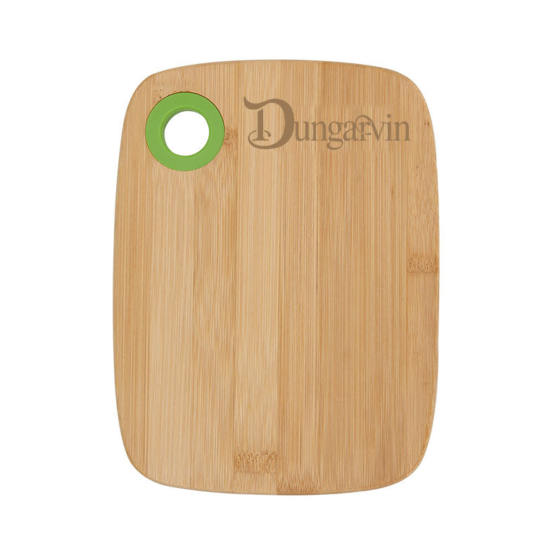 Small Bamboo Cutting Board with Silicone Ring