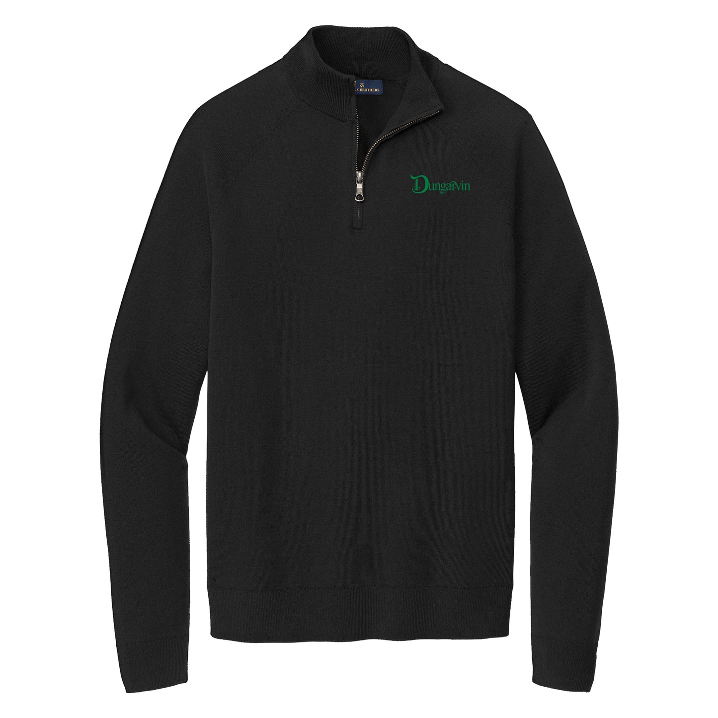 Men's Brooks Brothers® Cotton Stretch 1/4-Zip Sweater