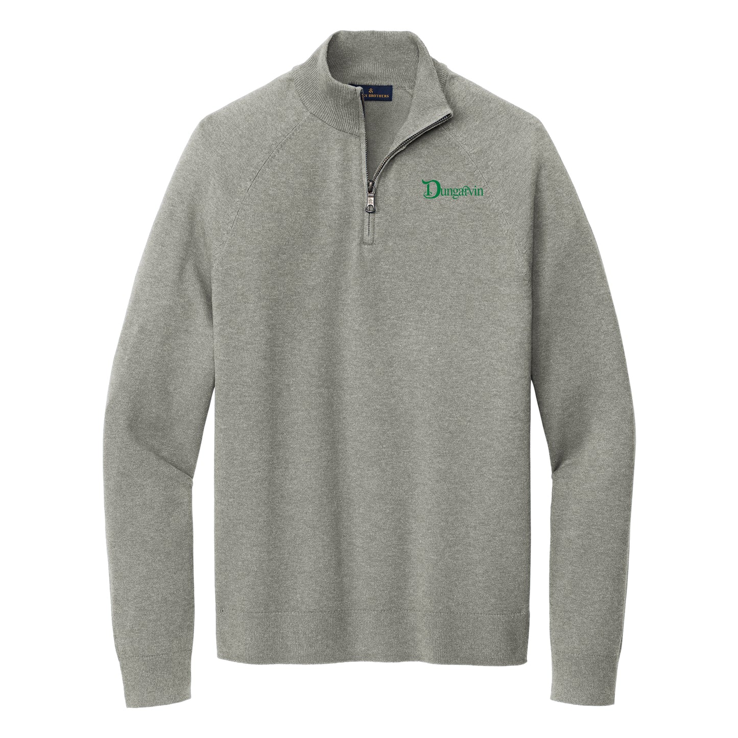 Men's Brooks Brothers® Cotton Stretch 1/4-Zip Sweater