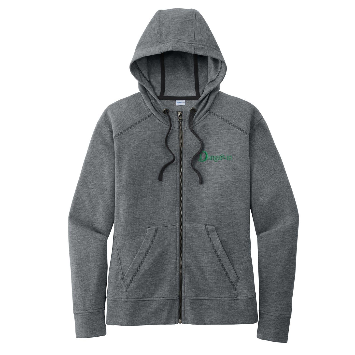 Ladies Full-Zip Hooded Sweatshirt