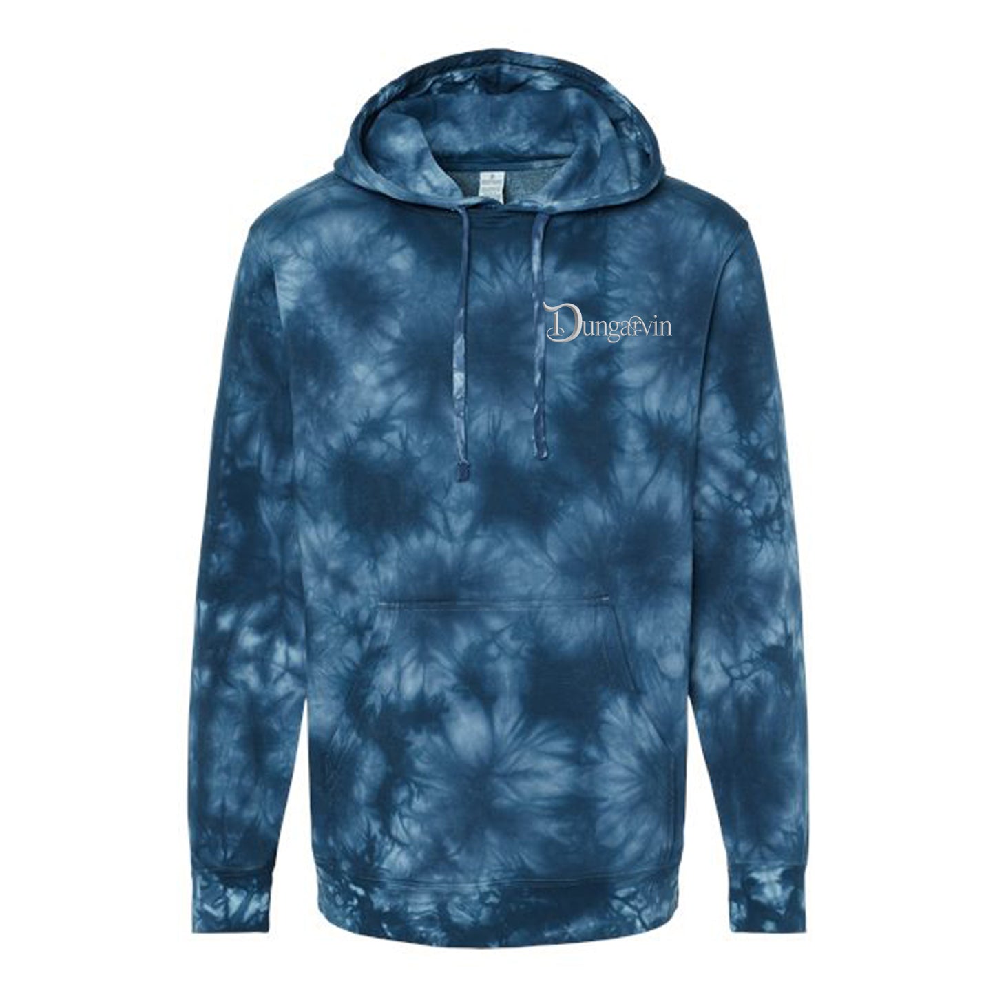 Tie-Dyed Hooded Sweatshirt